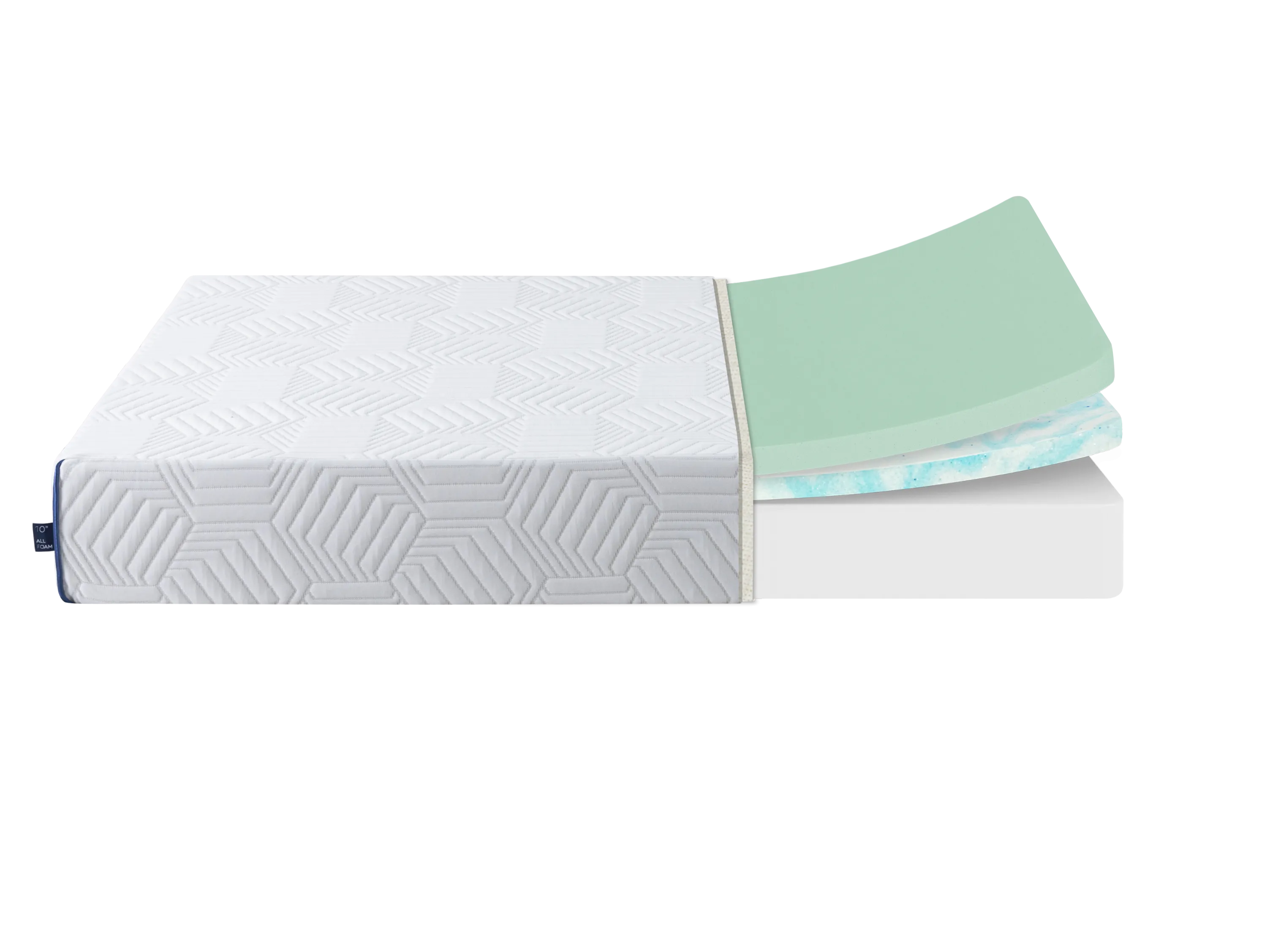 10 Inch King Gel Memory Foam Mattress- CertiPUR-US Certified