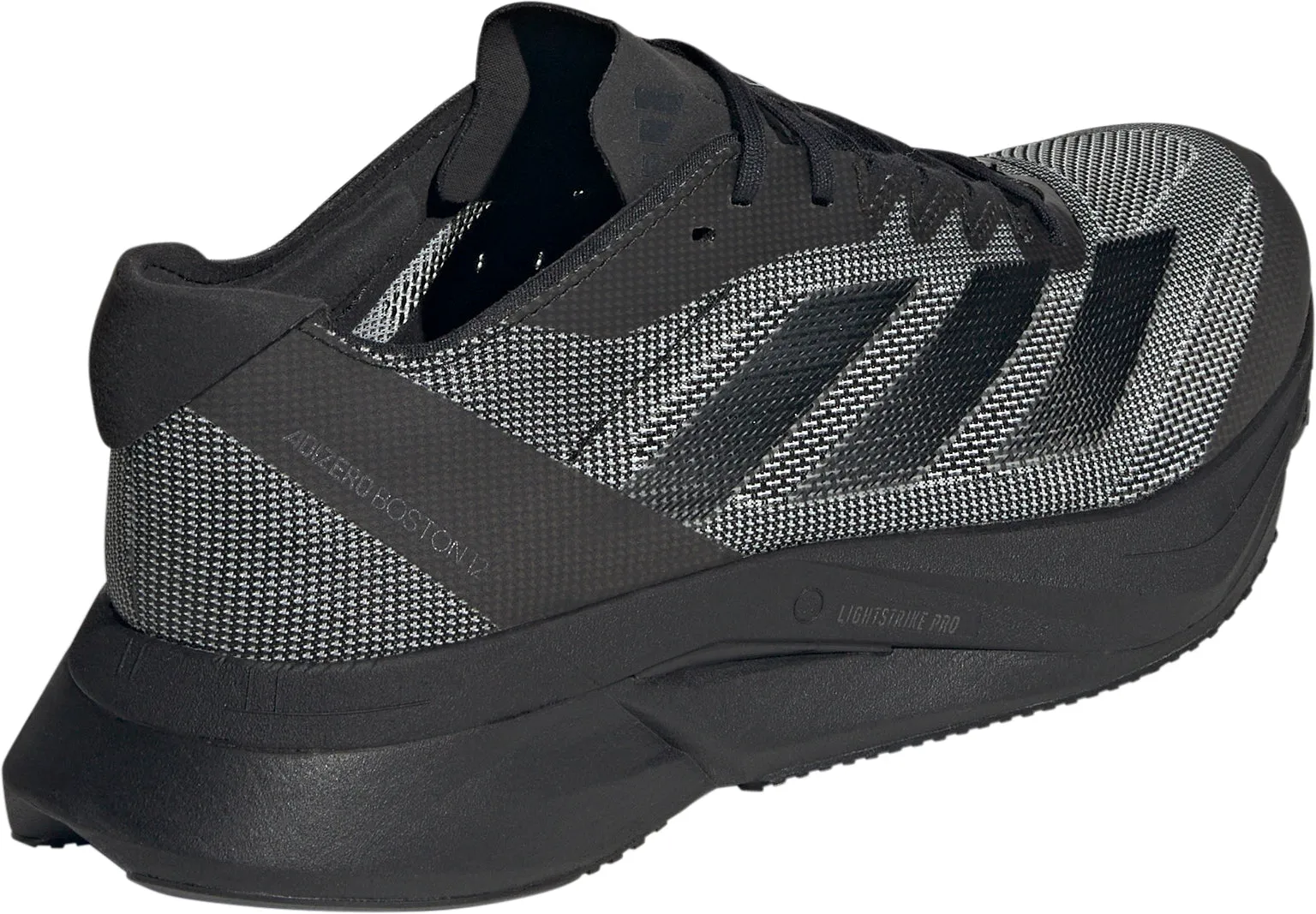 adidas Adizero Boston 12 Mens Running Shoes - Black