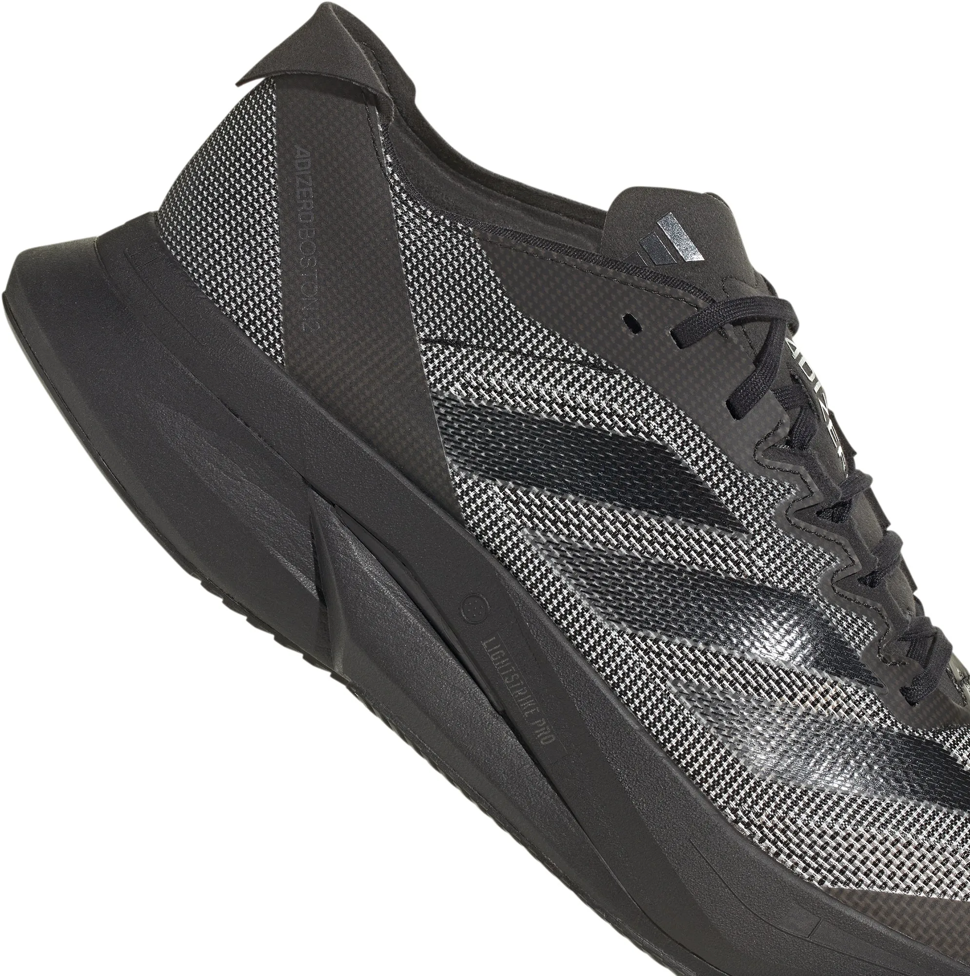 adidas Adizero Boston 12 Mens Running Shoes - Black