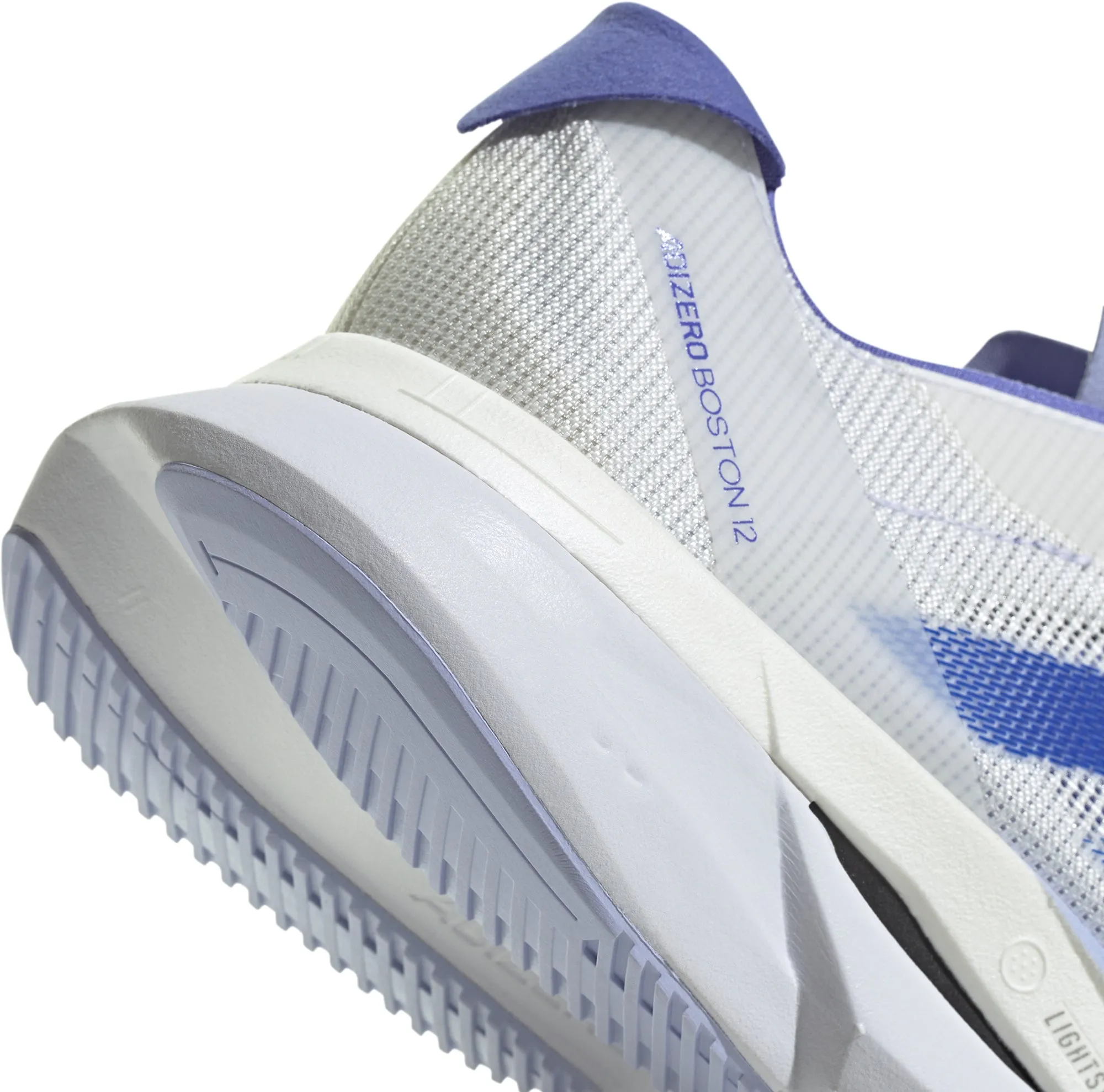 adidas Adizero Boston 12 Womens Running Shoes - White