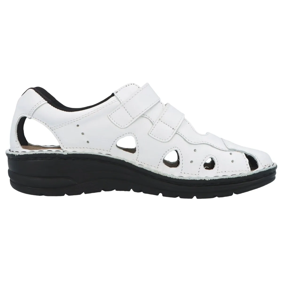 Berkemann Larena Women's Sandal In White Calfskin