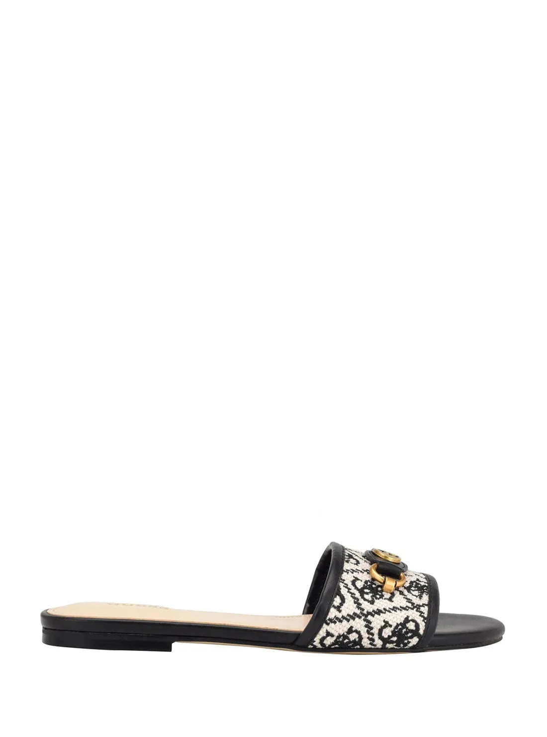Black Logo Hammi Slide Sandals