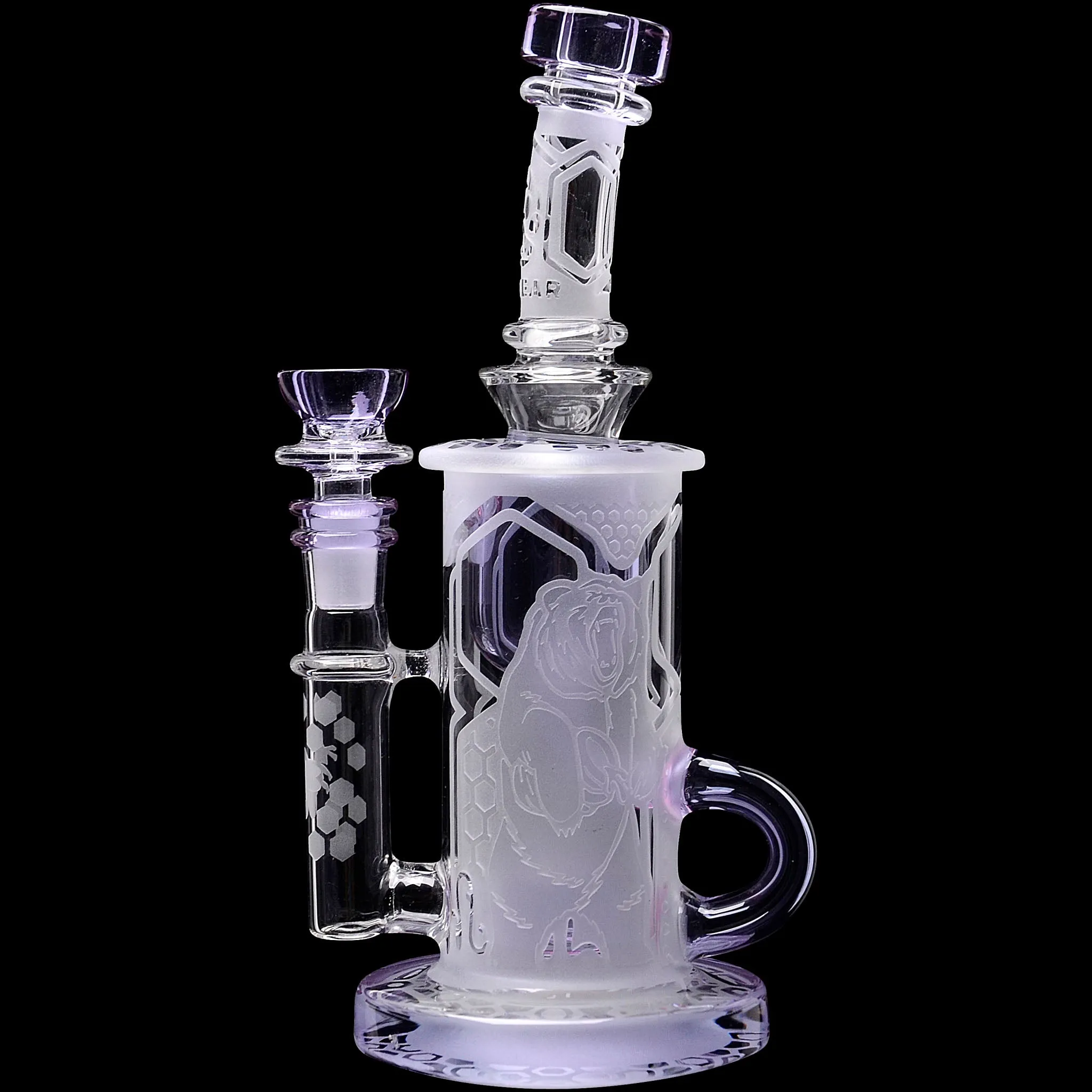 Calibear Sandblasted Flower Of Life Klein Recycler