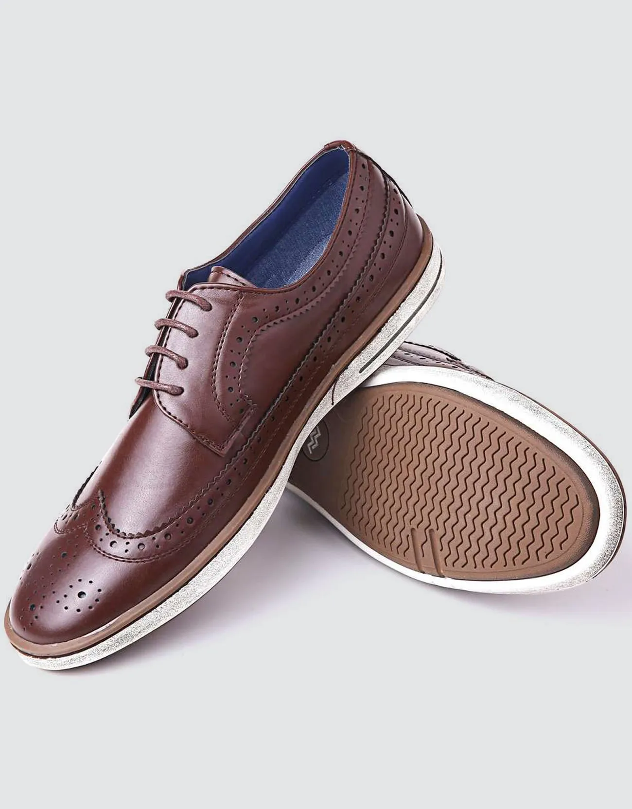 Casual Wingtip Oxford Dress Shoes