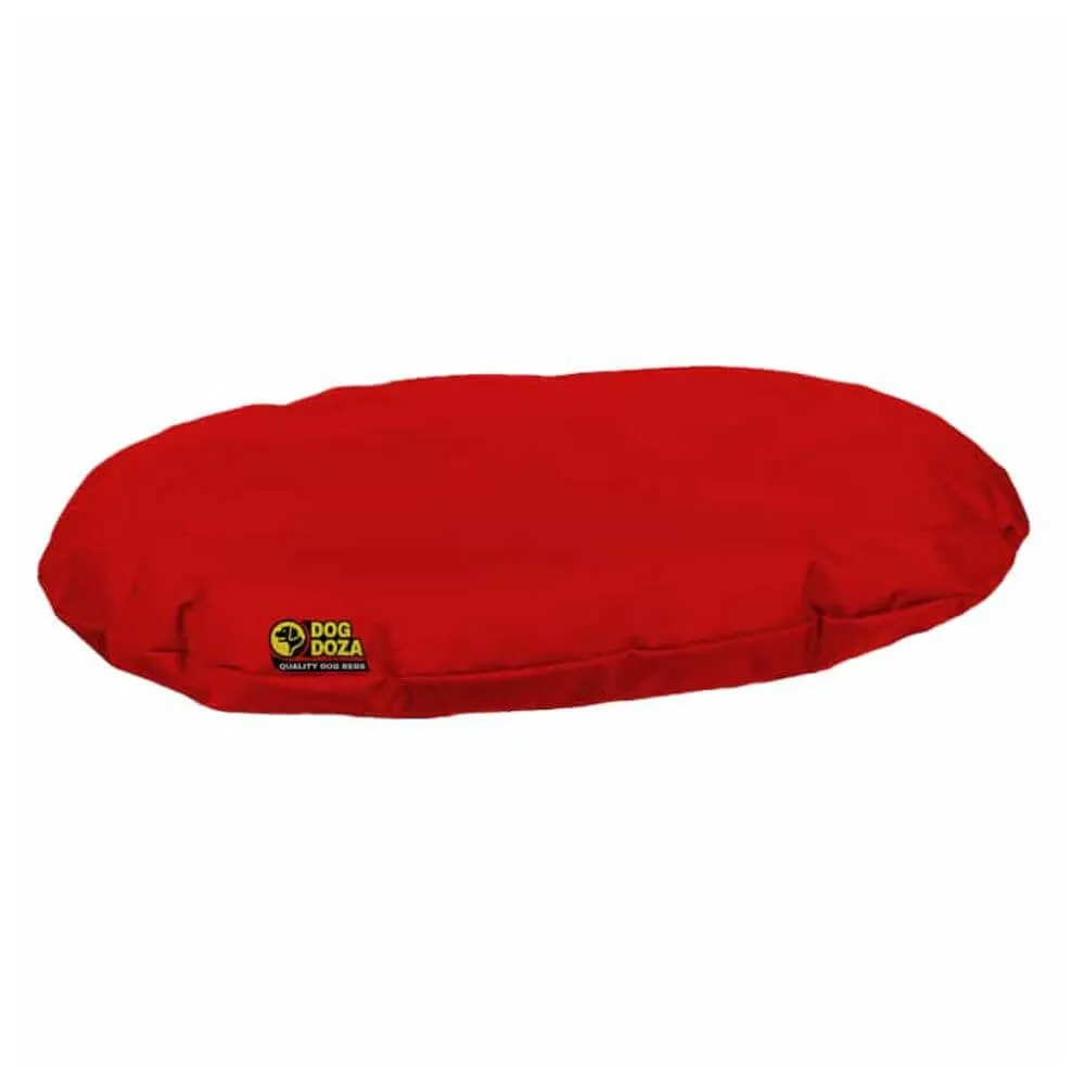 Dog Doza Waterproof Oval Memory Foam Crumb Cushion Bed