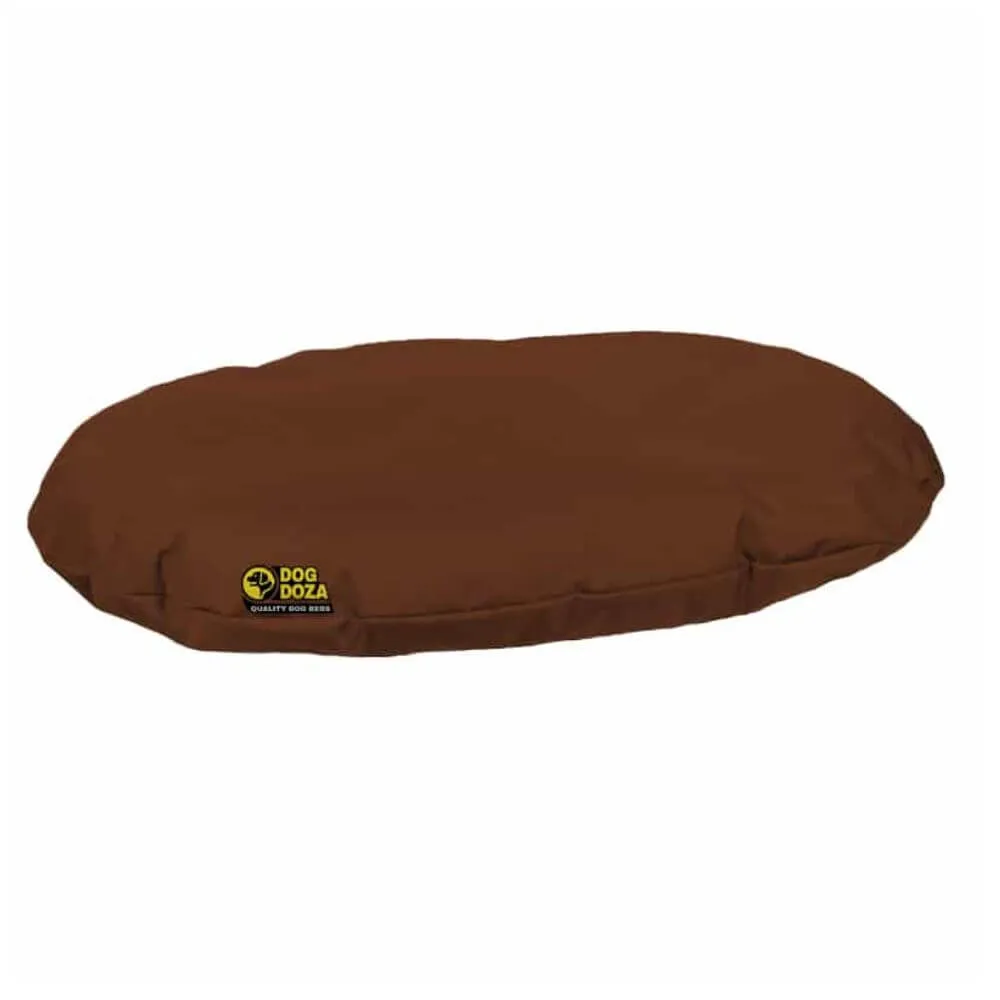 Dog Doza Waterproof Oval Memory Foam Crumb Cushion Bed