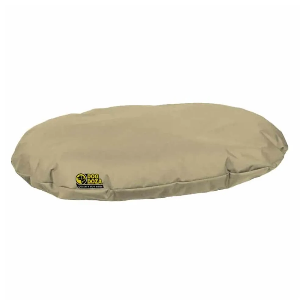 Dog Doza Waterproof Oval Memory Foam Crumb Cushion Bed
