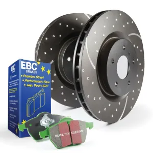 EBC Brakes S10KF1483 S10 Kits Greenstuff 2000 and GD Rotors