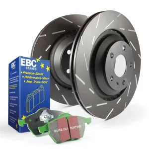 EBC Brakes S2KF1562 S2 Kits Greenstuff 2000 and USR Rotors