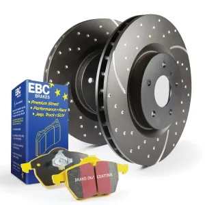 EBC Brakes S5KF1521 S5 Kits Yellowstuff And GD Rotors