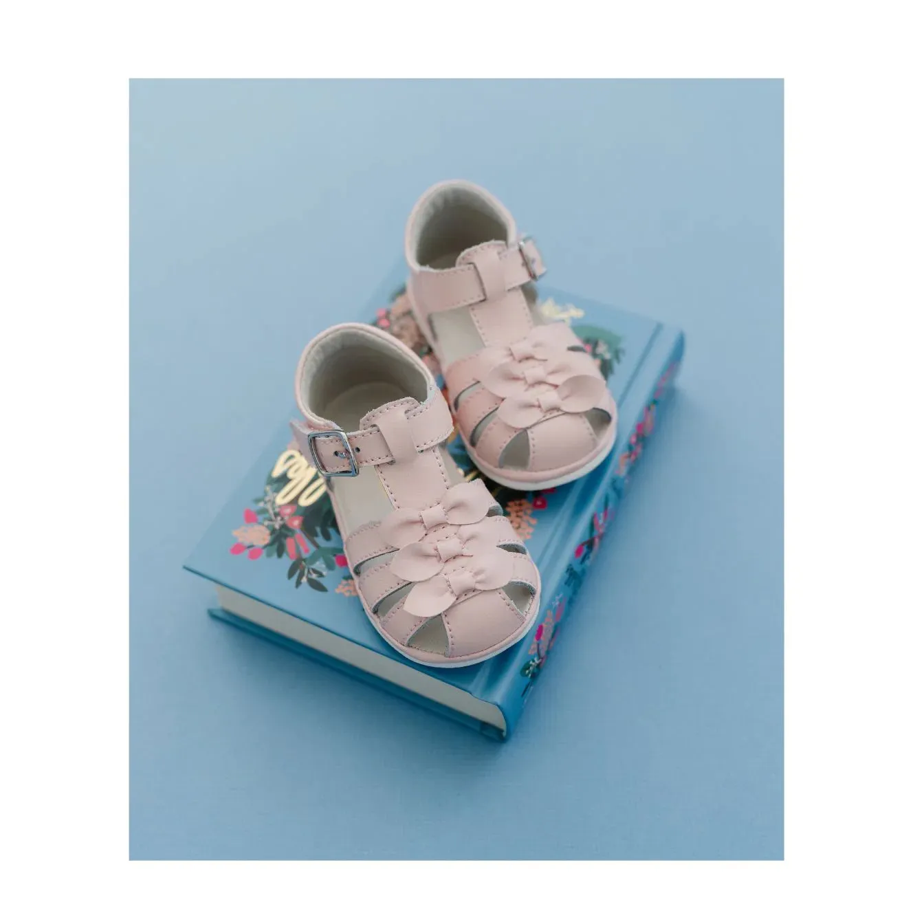 Everly Bow Sandal - Pink