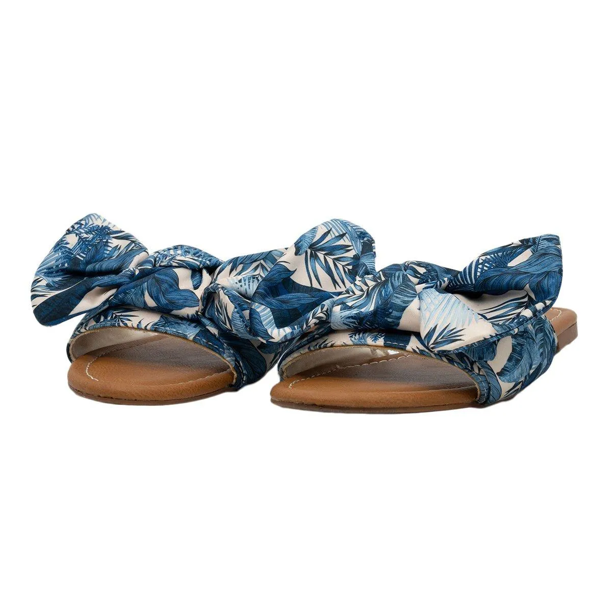 H&M Flat Sandals Blue Colour For Women
