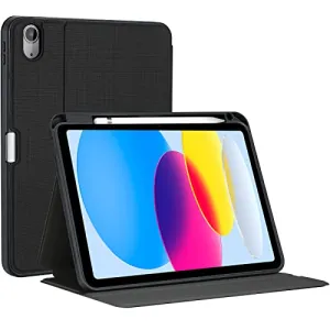 iPad 10th Gen 10.9" 2022 Slim Folio Case with Pencil Holder | ProCase