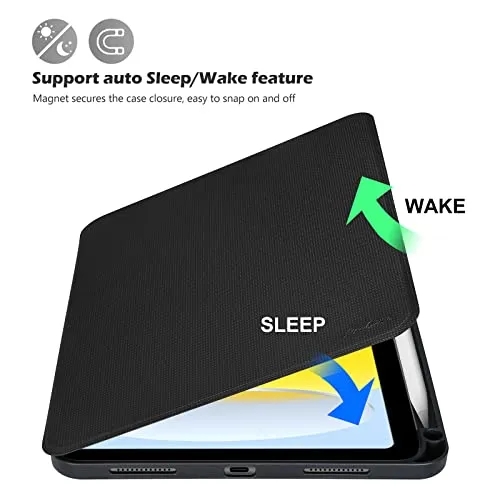 iPad 10th Gen 10.9" 2022 Slim Folio Case with Pencil Holder | ProCase