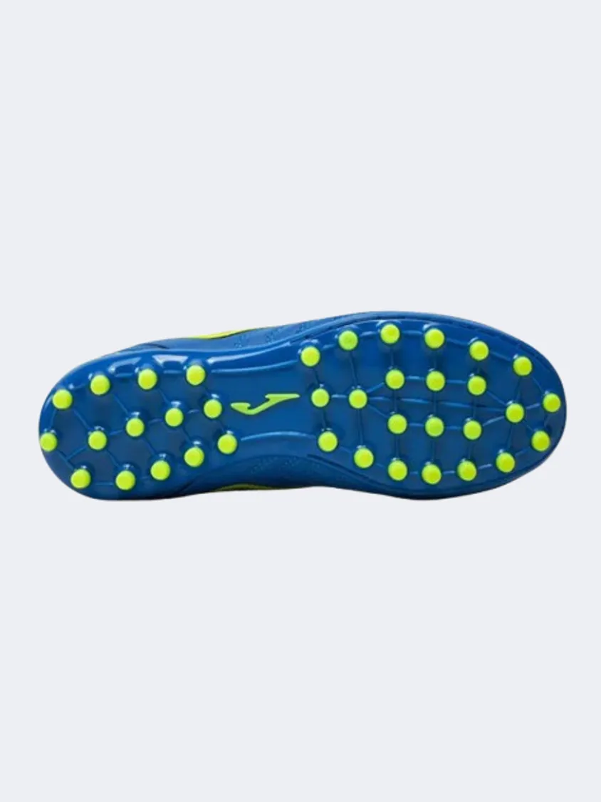 Joma Toledo 2404 Ag Kids Football Shoes Royal/Yellow