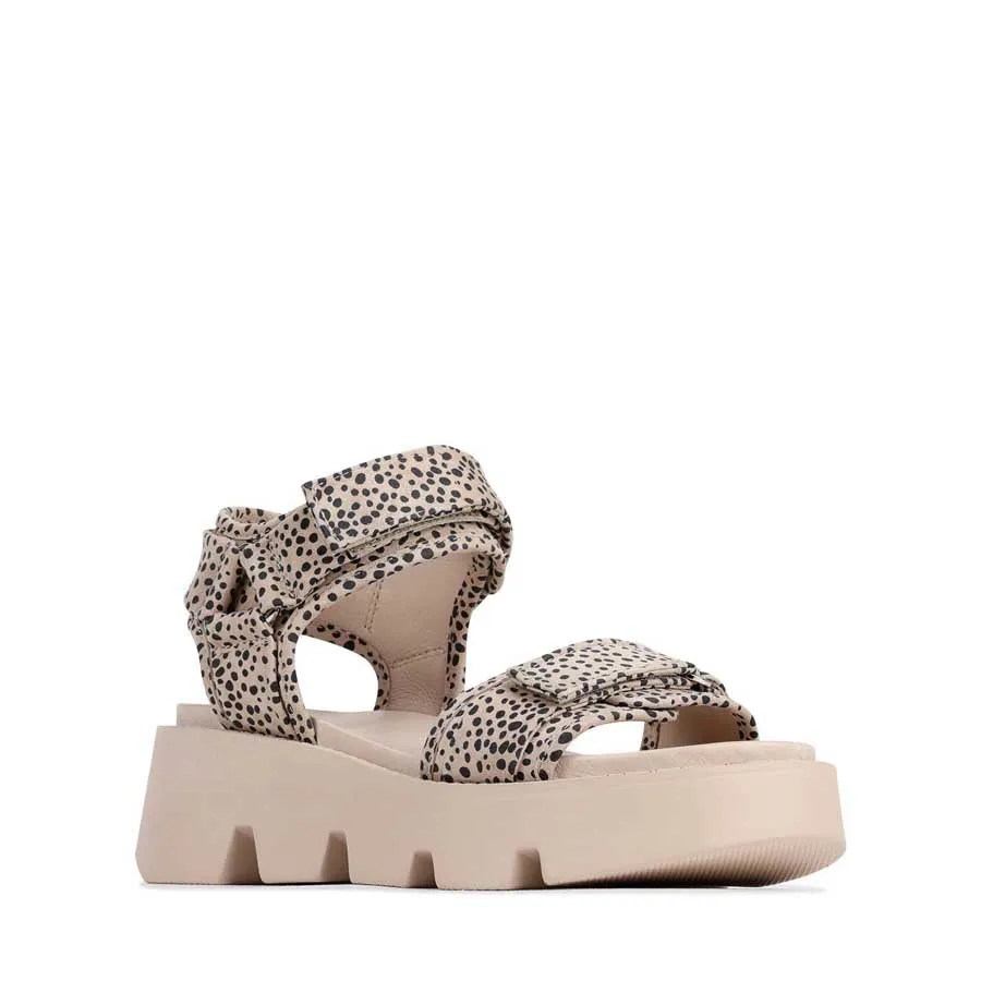 KAIDA PLATFORM SANDALS KID SUEDE