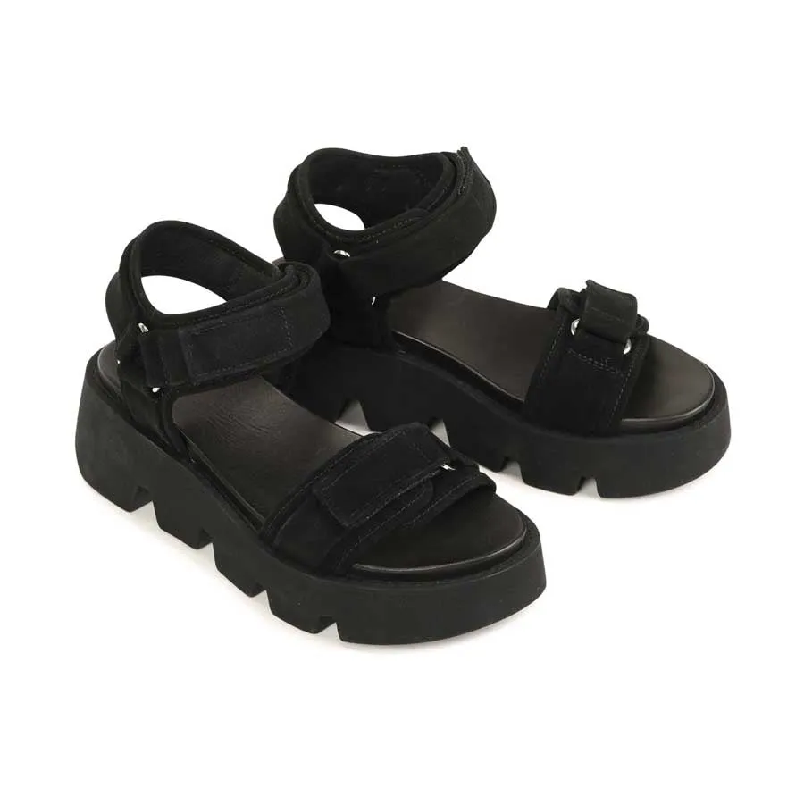KAIDA PLATFORM SANDALS KID SUEDE