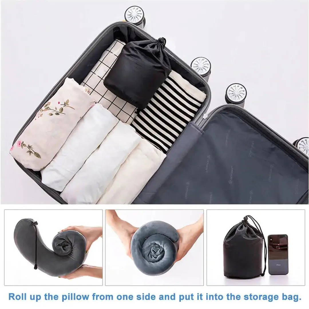 Memory Foam Travel Pillow