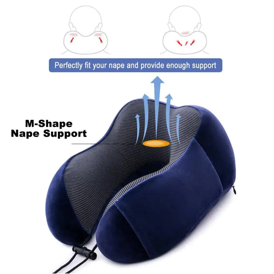 Memory Foam Travel Pillow