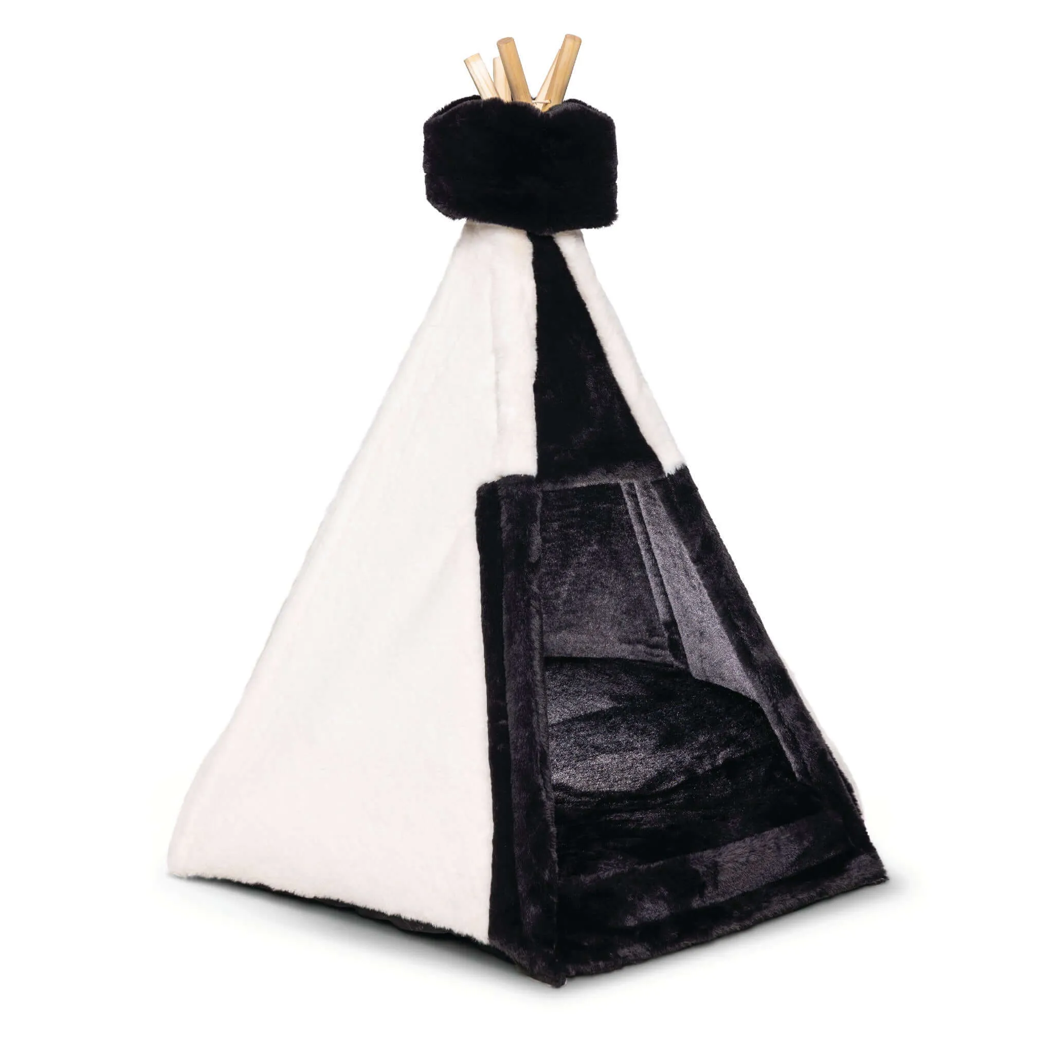 Modern Luxury Pet Teepee with Memory Foam