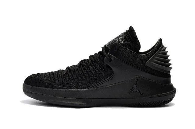 N A J 32 Low Triple Black Sneakers Men's Basketball Sneaker