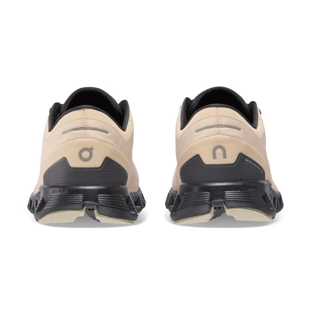 'On Running' Women's Cloud X 3 - Fawn / Magnet