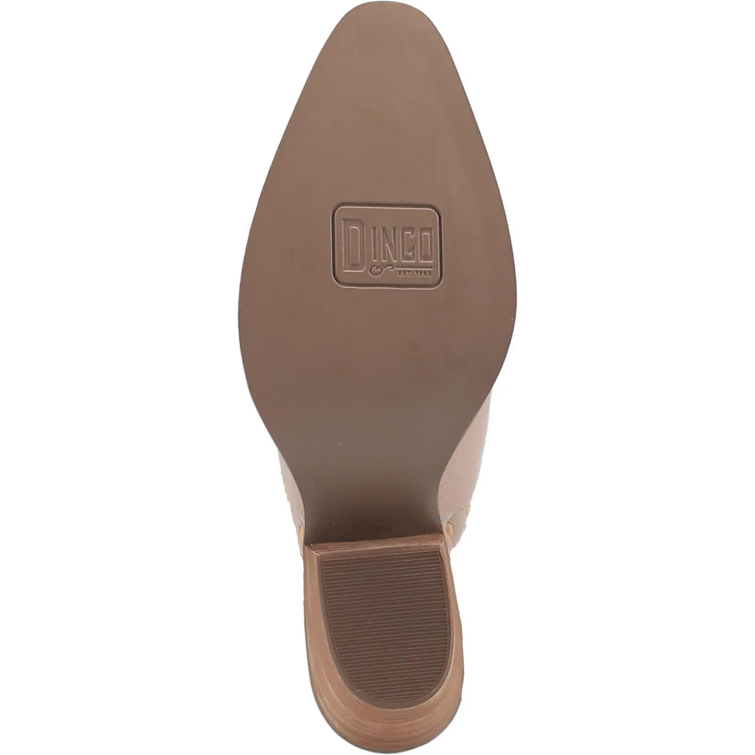 Online Exclusive | Dingo | Wildflower Leather Floral Stitch Mule Bootie in Sand Tan **PREORDER