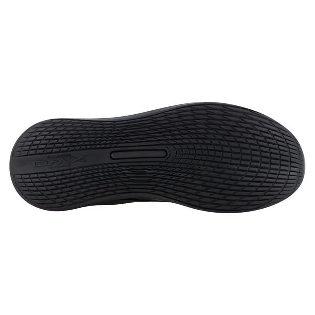 Reebok Mens DMXair Comfort Black Microfiber Athletic Work Shoes