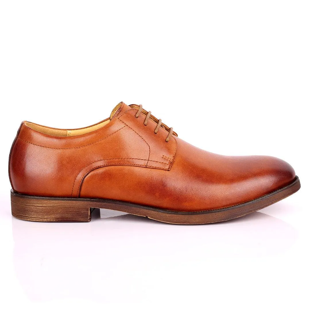 Rena Dulbecc Lace up Formal Superlative Shoe - Brown