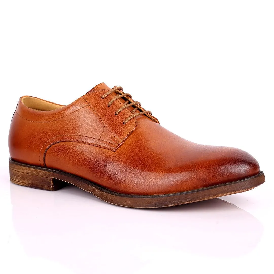 Rena Dulbecc Lace up Formal Superlative Shoe - Brown