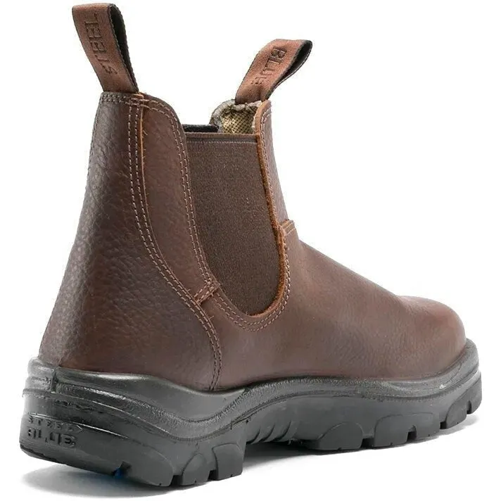 Steel Blue Men's Hobart 6" WP Soft Toe EH Ankle Romeo Work Boot -Oak- 810901