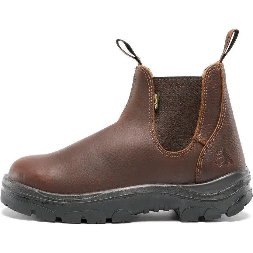 Steel Blue Men's Hobart 6" WP Soft Toe EH Ankle Romeo Work Boot -Oak- 810901