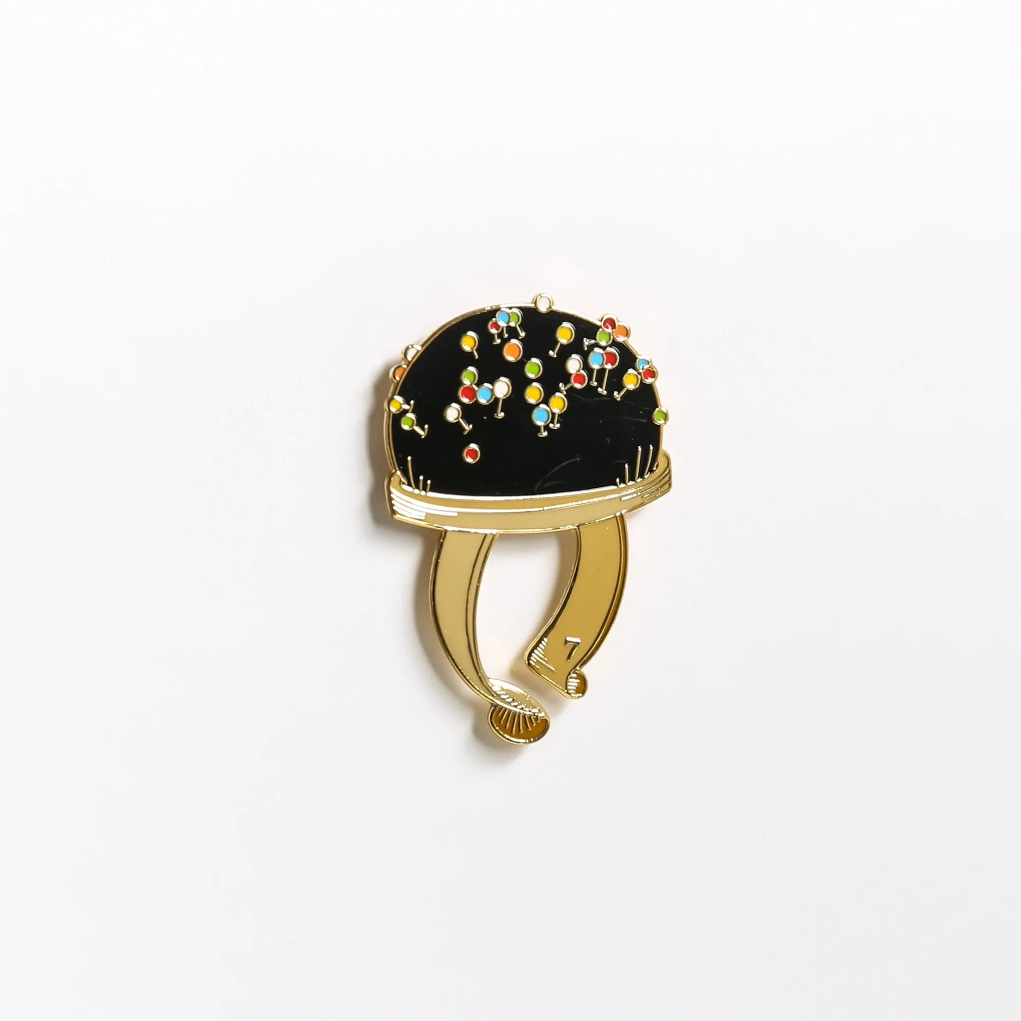 The Pin Cushion - Enamel Pin - The Trendy 7