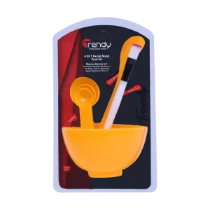 Trendy Bleach Bowl Set Facial Mask Kit 4in1 TD-155