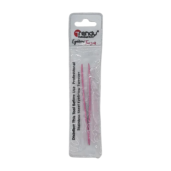 TRENDY EYEBROW TWEEZER POINTED TD-308