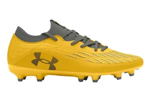 Under Armour Junior Football Boot Magnetico Select 4 FG Yellow/Grey