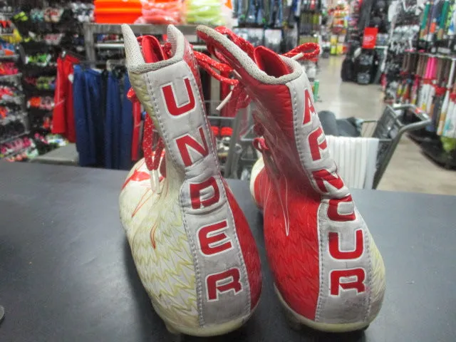 Used Under Armour Hi-Top Cleats Size 11 Men's