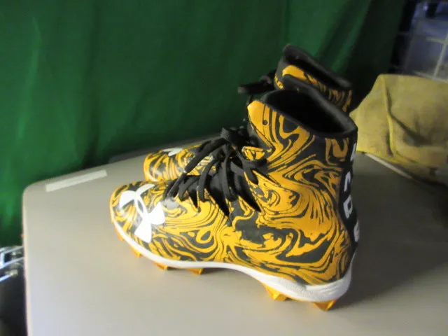 Used Under Armour Highlight Football Cleats Size 4.5