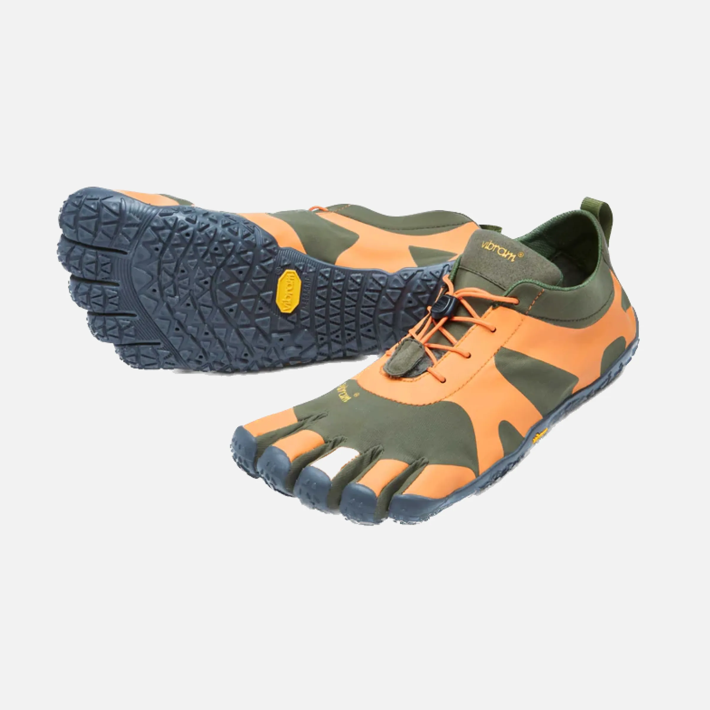 Vibram V-Alpha Mens Barefoot Shoes -Military Orange