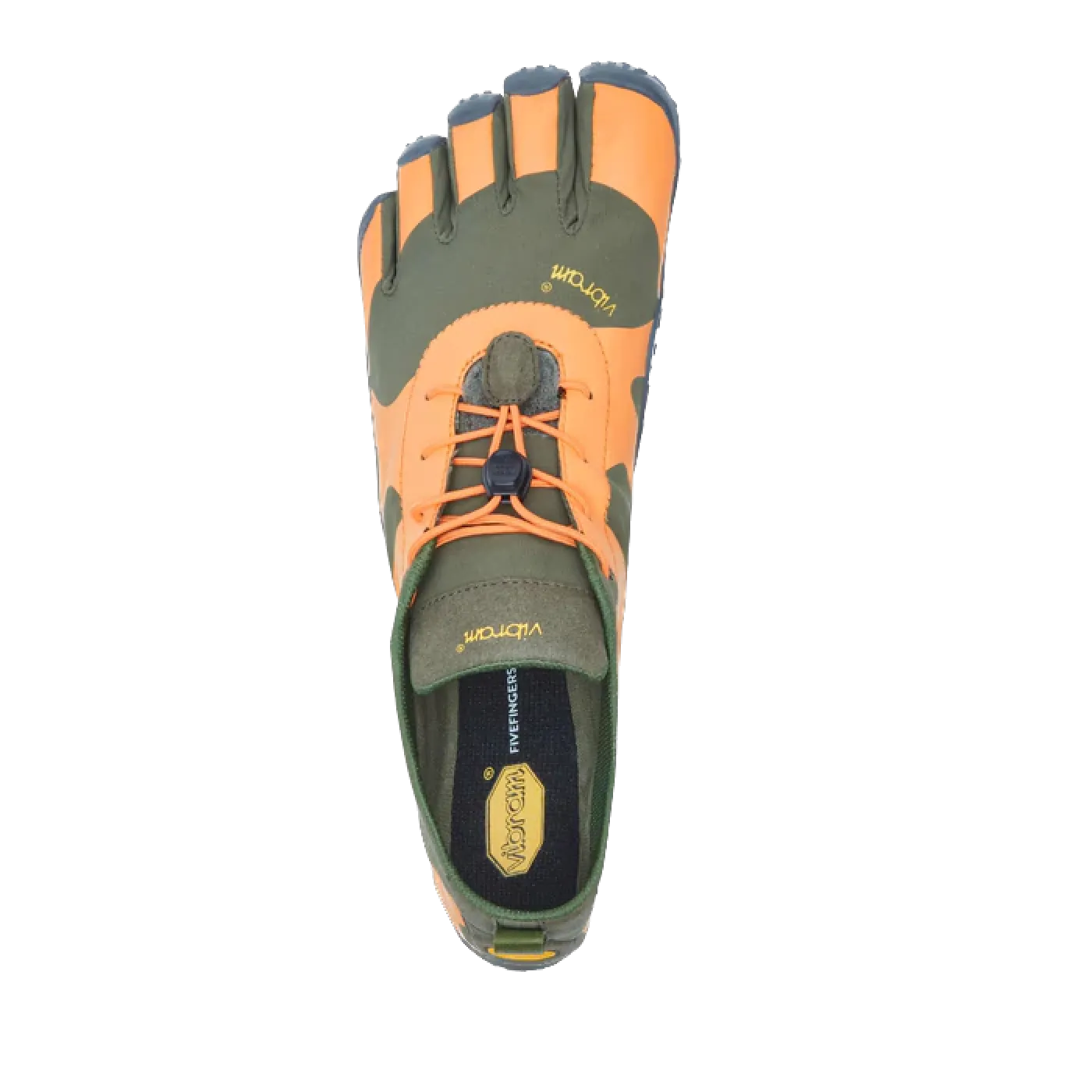 Vibram V-Alpha Mens Barefoot Shoes -Military Orange