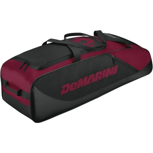 Wilson DeMarini D-Team Duffle Baseball-Softball Bat Bag - Maroon